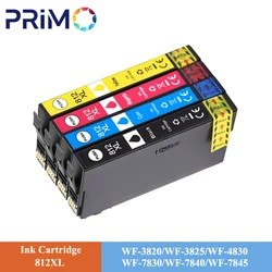 AU T812XL 812XL 812 XL T812 Compatible Ink Cartridge for Epson WorkForce Pro WF-3820 WF-3825 WF-4830 WF-4835 WF-7830 WF-7840 WF-