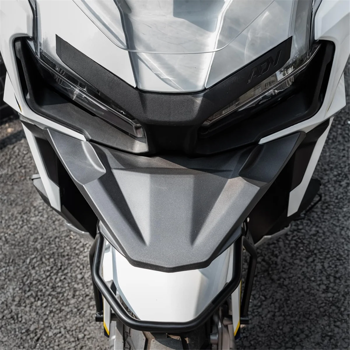 

Motorcycle Front Fender Beak Fairing Cowl Extension Wheel Extender Cover for HONDA ADV 160 2023 2024 Accessories