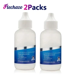 Secure Hold Wig Glue 2Packs Hair Replacement Adhesive 1.3Oz Invisible Wig Bonding Glue Sticky 2 Weeks Hold Lace Melt Wig Glue
