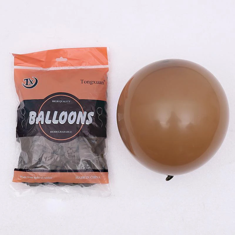 66pcs Coffee Sand Chrome Gold Balloon Set Panther Leopard Helium Ballons Baby Shower Birthday Party Decorations