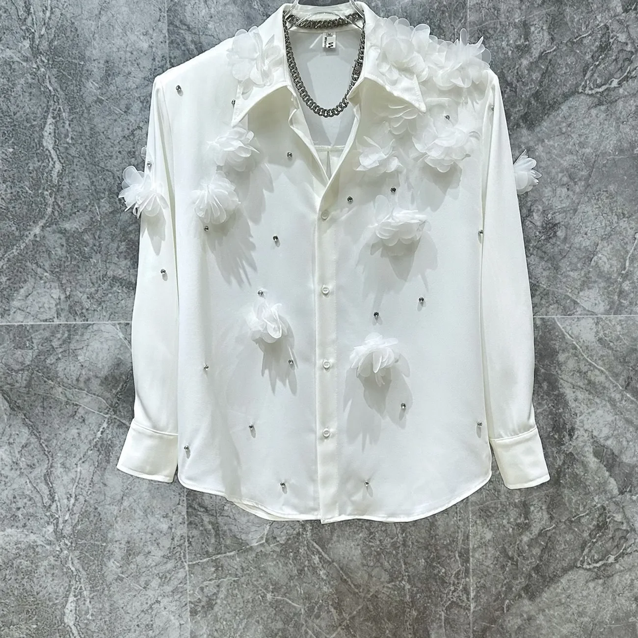 

Fashion Handsome Long-sleeved Shirt 2025 New Casual Trendy Brand Loose Shirt Men's Spring Autumn