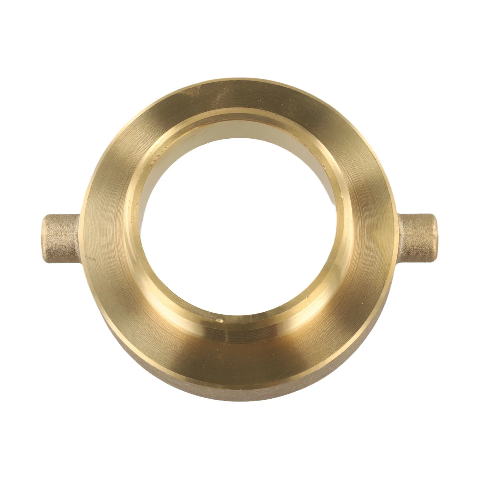 2 1/2 NST Female to 2 NPT Male Fire Hydrant Hose Adapter with Swivel and Pin Lug Feature for Enhanced Firefighting Operations