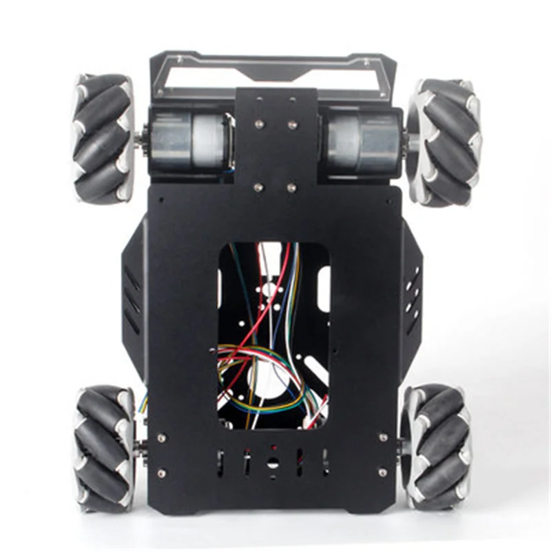 25Kg carico RC Tank V3 Mecanum Wheel Robot Car per Arduinoo con motore Encoder 12V progetto fai da te stelo