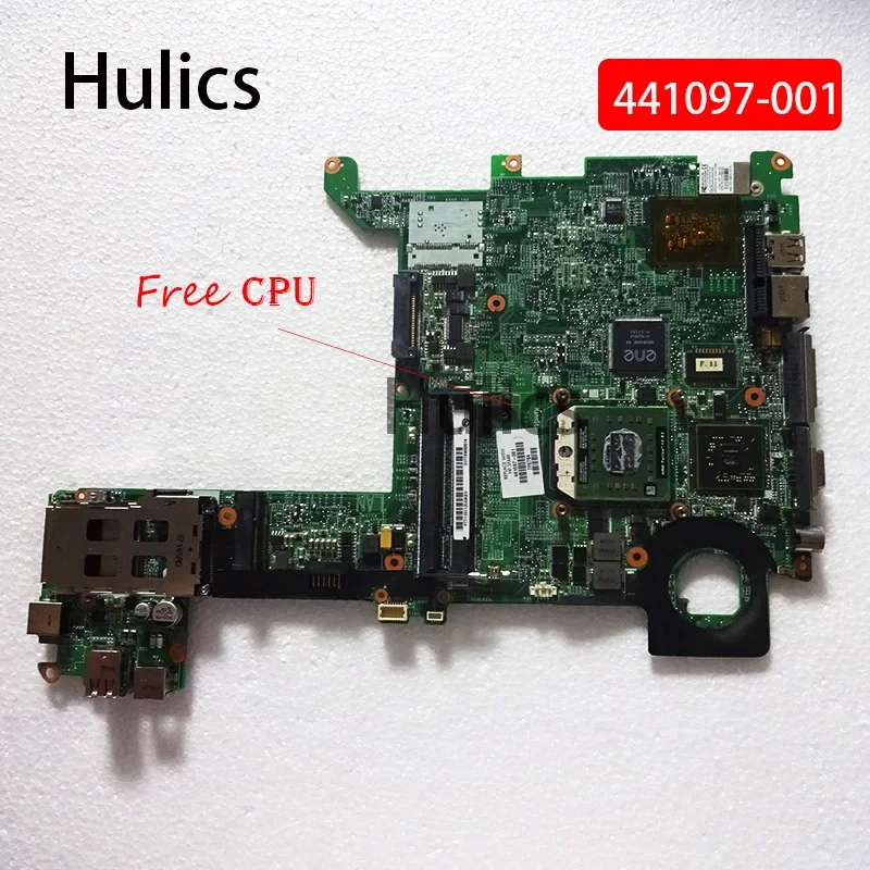 Hulics Used 441097-001 Fit For HP TX1000 Laptop Motherboard DDR2 Fully Tested Working Free CPU