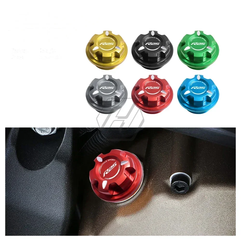 

For Yamaha YZF-R25 R25 2015-up Motorcycle Engine Oil Cap Bolt Screw Filler Cover