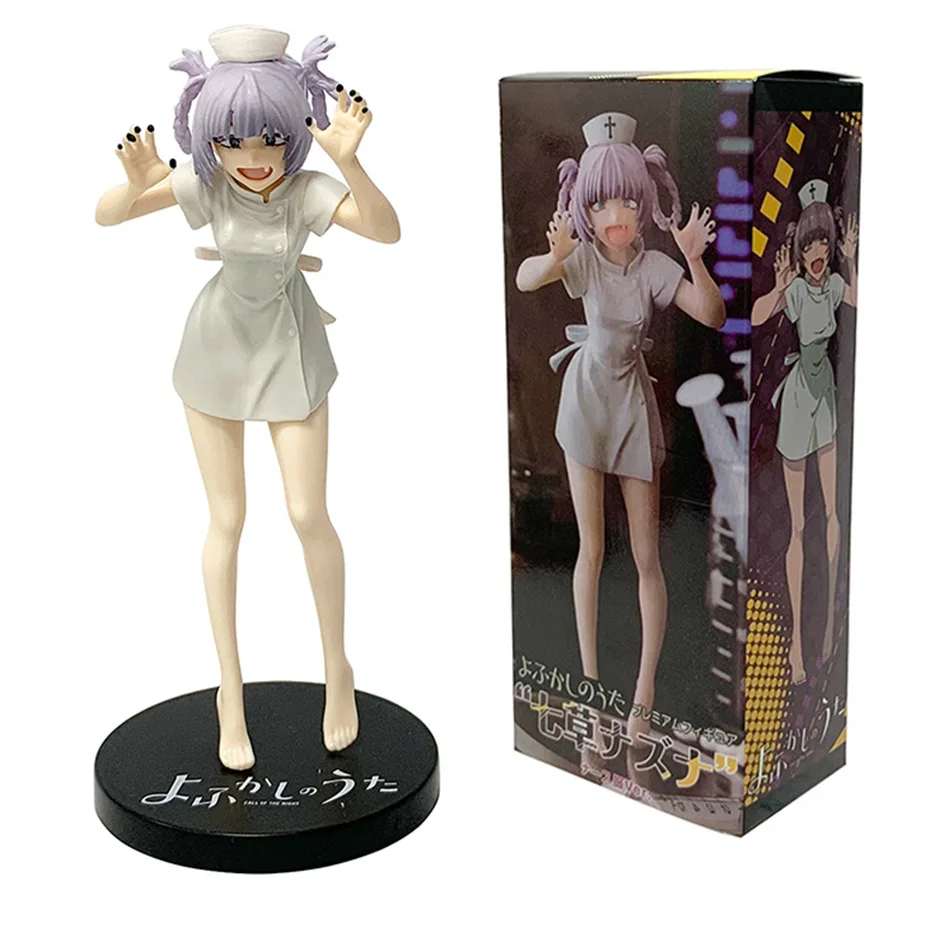 18cm Call Of The Night Anime Figures Nanakusa Nazuna Vampire Nurse Sexy Action Figure Collection Model Doll Ornaments Toys Gift