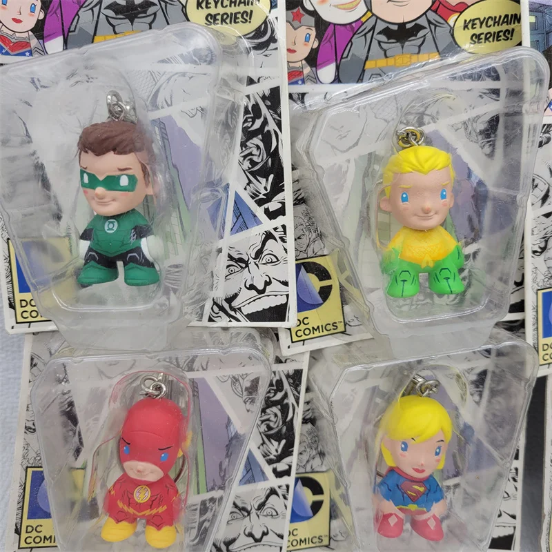 Genuine Kidrobot DC Figure COMICSer Bag Pendant Green Lantern Jokeer WonderWoman Keychain Toy