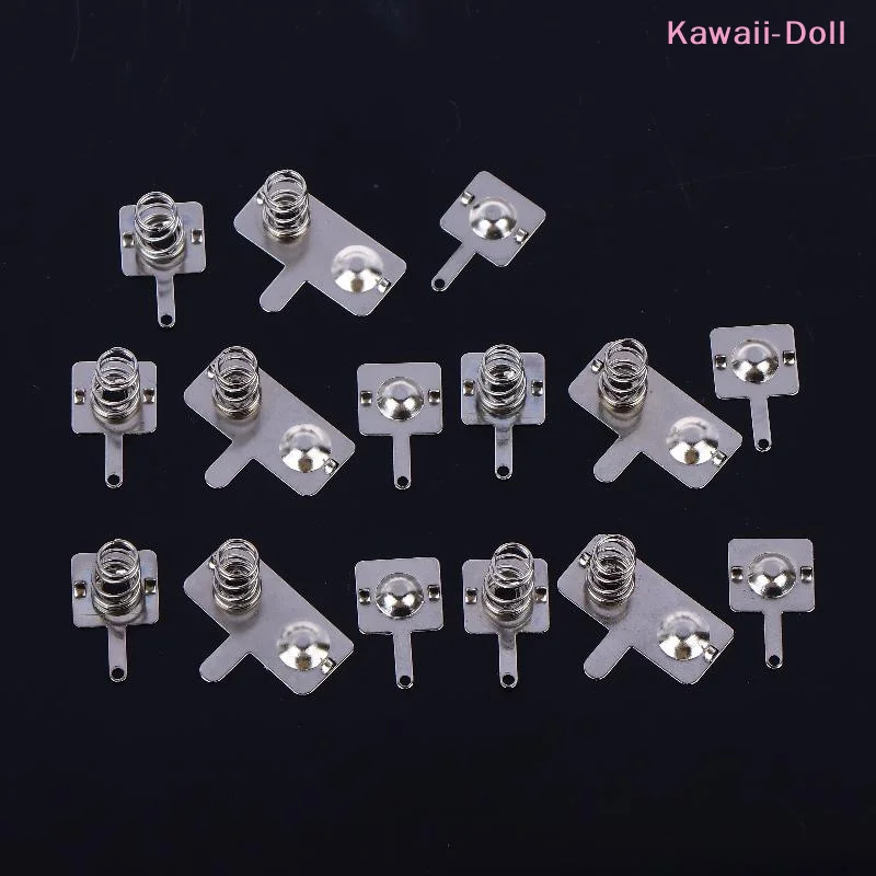 

[DO]5/10 Sets No. 7 Battery Spring Piece Toy AAA Battery Positive And Negative Conversion Spring Contact Plate[DO]