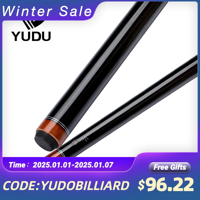 YUDU S2 Billiard Punch Cue 14mm Bakelite Tip With Joint Protector Selected Maple Shaft  Billar Cue Break Cue For Dropshipping