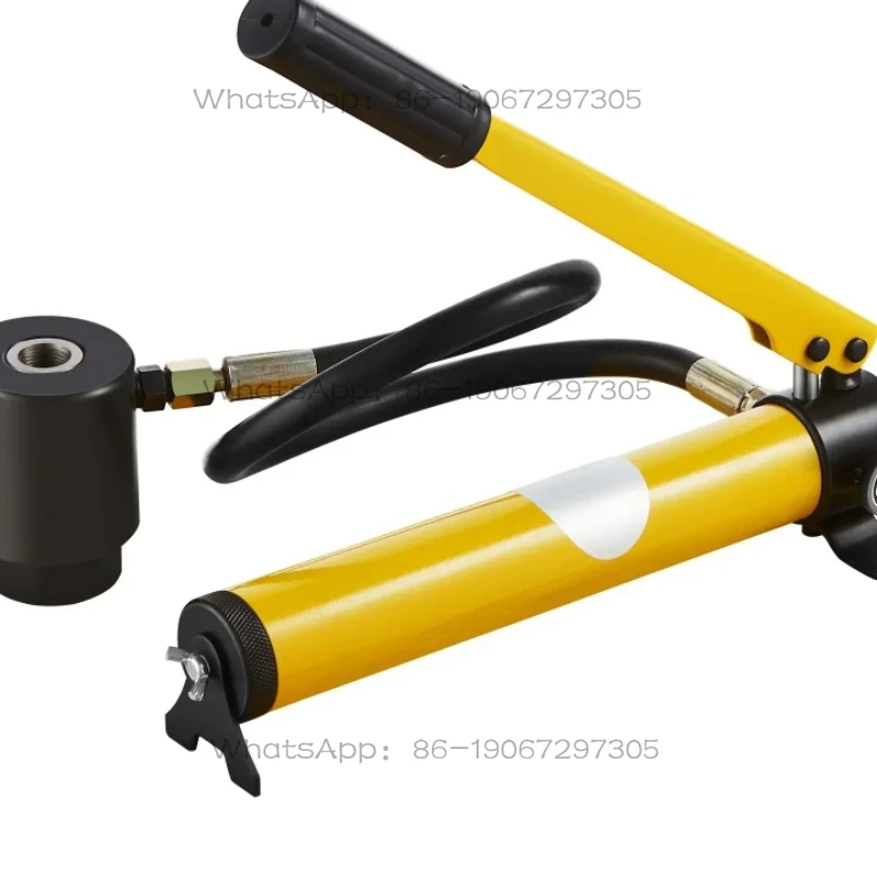 Repair tool for carbon steel plate punch with 6 molds Manuel punch hydraulic knock out punch kit 1/2 