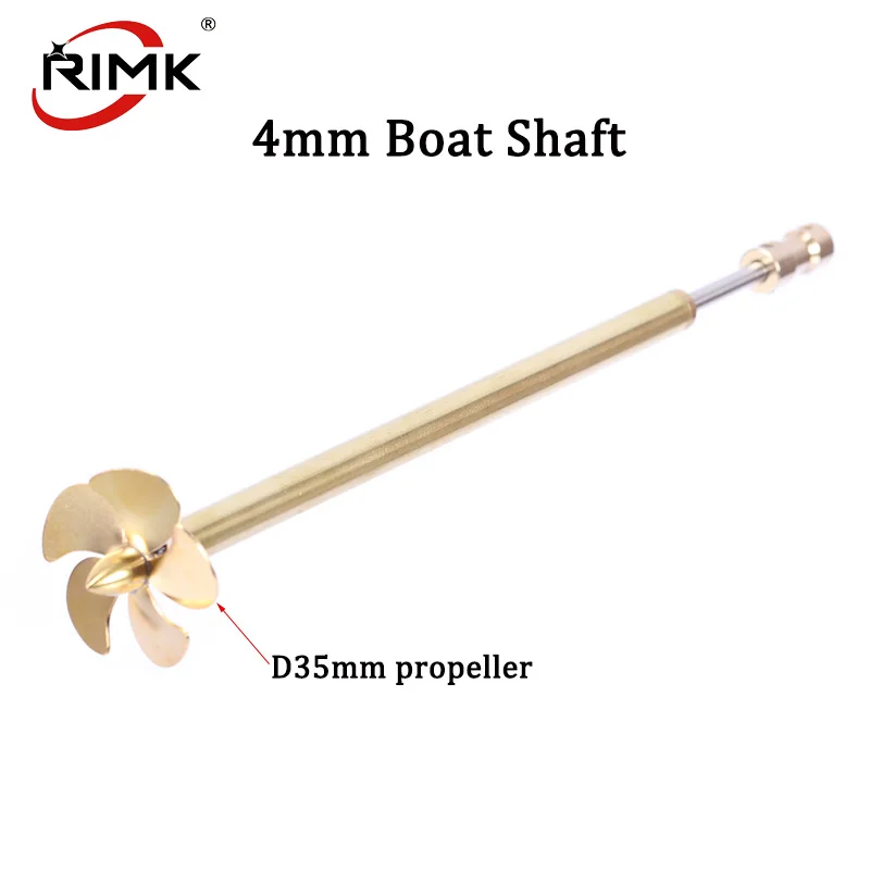 

RC Boat 1set 4mm Shaft Drive Shaft+D35mm 5-BladesCopper Right Propeller+Copper Coupling+Copper Sleeve for RC Boat