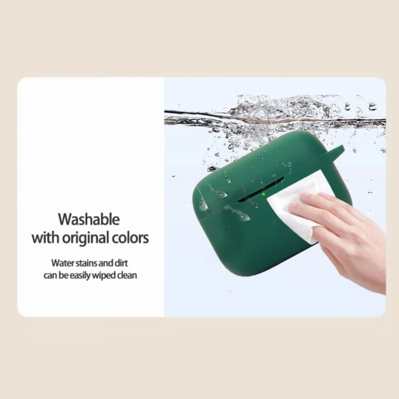 Funda protectora de goma para auriculares, carcasa impermeable, ligera, motivo Marshall II ANC