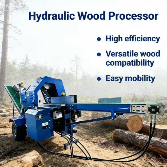 

YG Customized High Performance Electric Log Splitter Portable Hydraulic Wood Splitter For Backyard Heating Firewood Processing