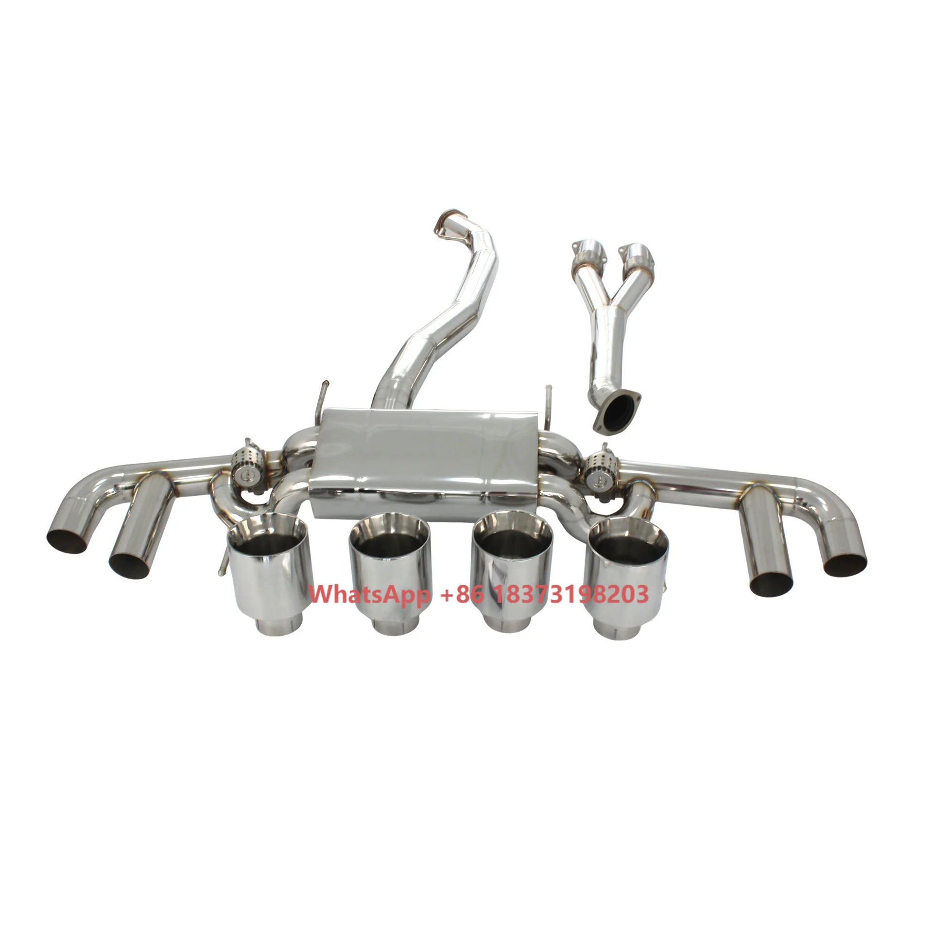 

YT Nissan GT-R Stainless Steel Cat-Back Muffler Exhaust System - Electronic Valved Exhaust Pipe