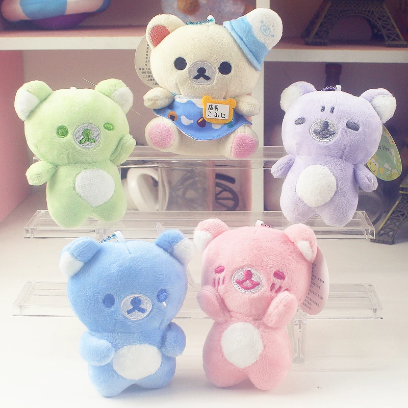 

Милый медведь, сестра, менеджер магазина, брелок Plu, мультяшный солнечный день, медведь, кукла, сумка, украшения, мягкий ort Plu, универсальный G