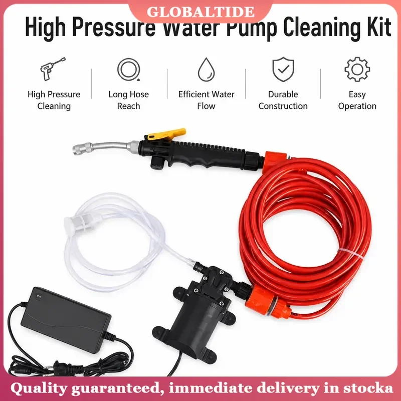 Portable Electric Pressure Washer High Power Spray Gun for Car Auto Home Driveway Patio Floor Air Conditioner Cleaning