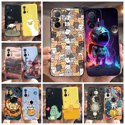 For Xiaomi 11T Pro Case Mi11T Cute Fashion Cartoon Back Cover Soft Silicone Phone Case For Xiaomi Mi 11T Pro 11TPro Fundas Coque