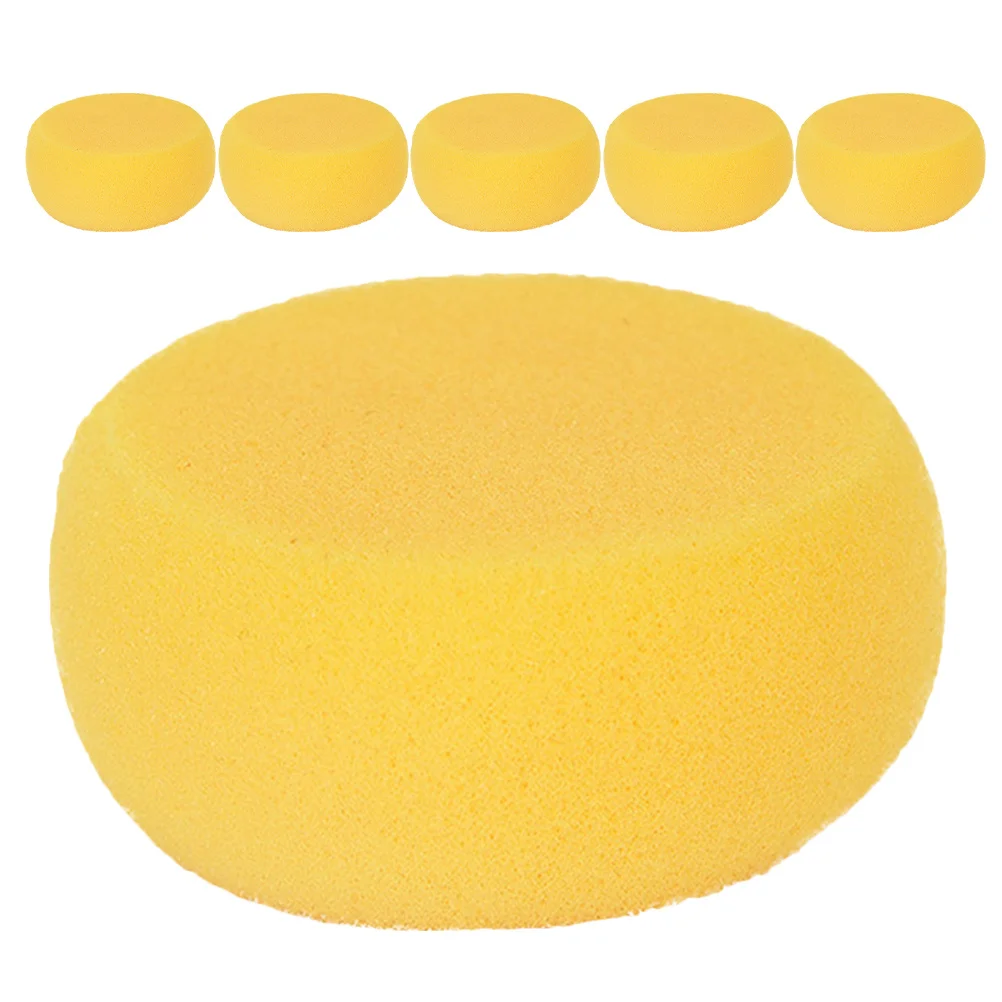 

6Pcs Round Artist Sponges Soft Painting Sponges for Watercolor Acrylic Pottery Cleaning Craft Tools DIY Painting Supplies