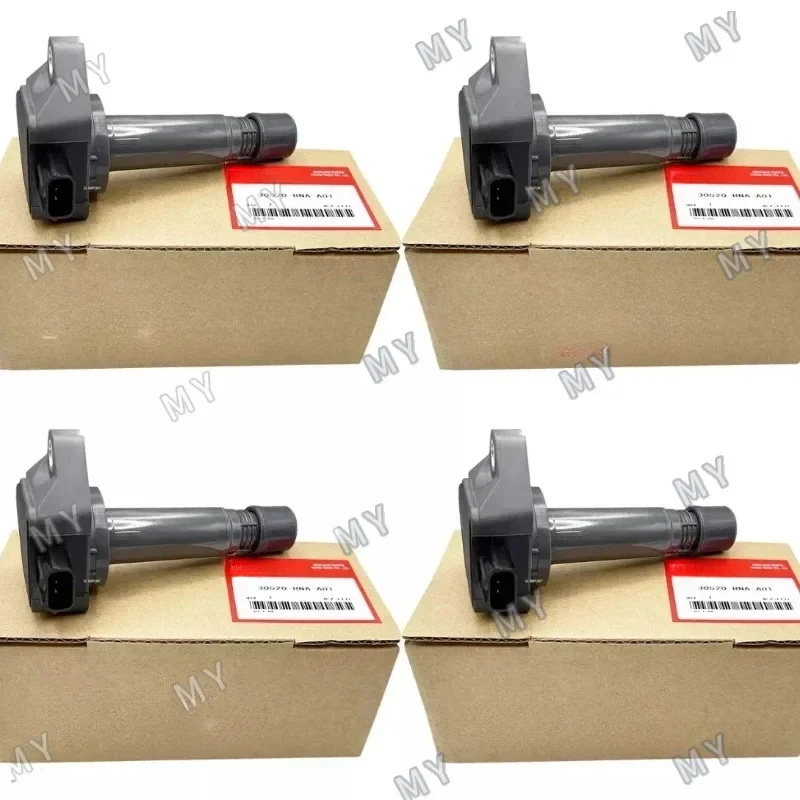 1/4pcs 30520-RNA-A01 099700-101 Ignition Coils For Honda Civic 1.8L 2006 2007 2008 2009 2010 2011 30520RNAA01 UF582 C1580 UF-582