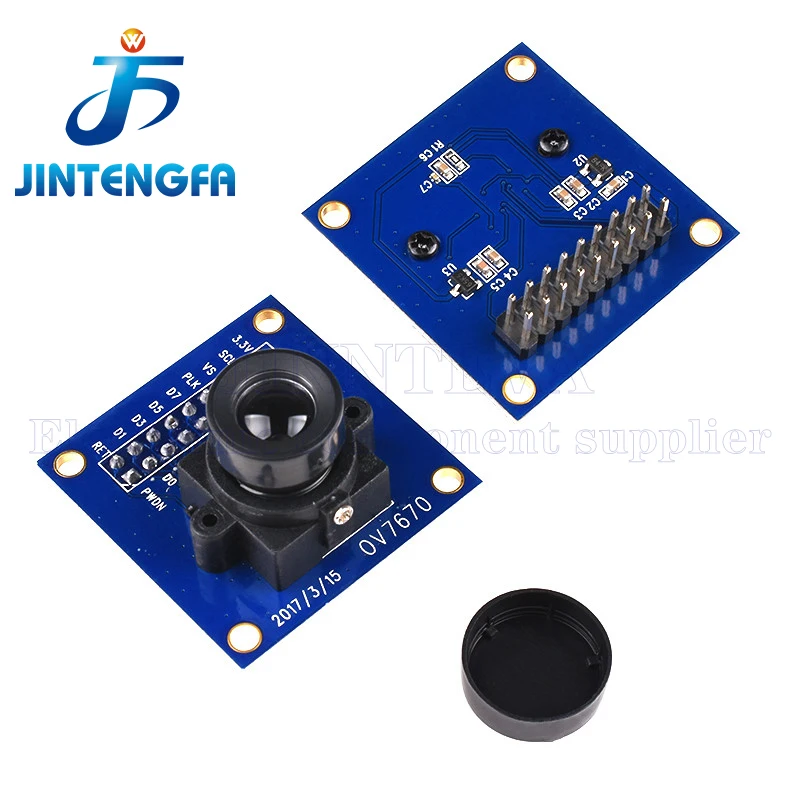 OV7670 camera module OV7670 moduleSupports VGA CIF auto exposure control display active size 640X480 For Arduino