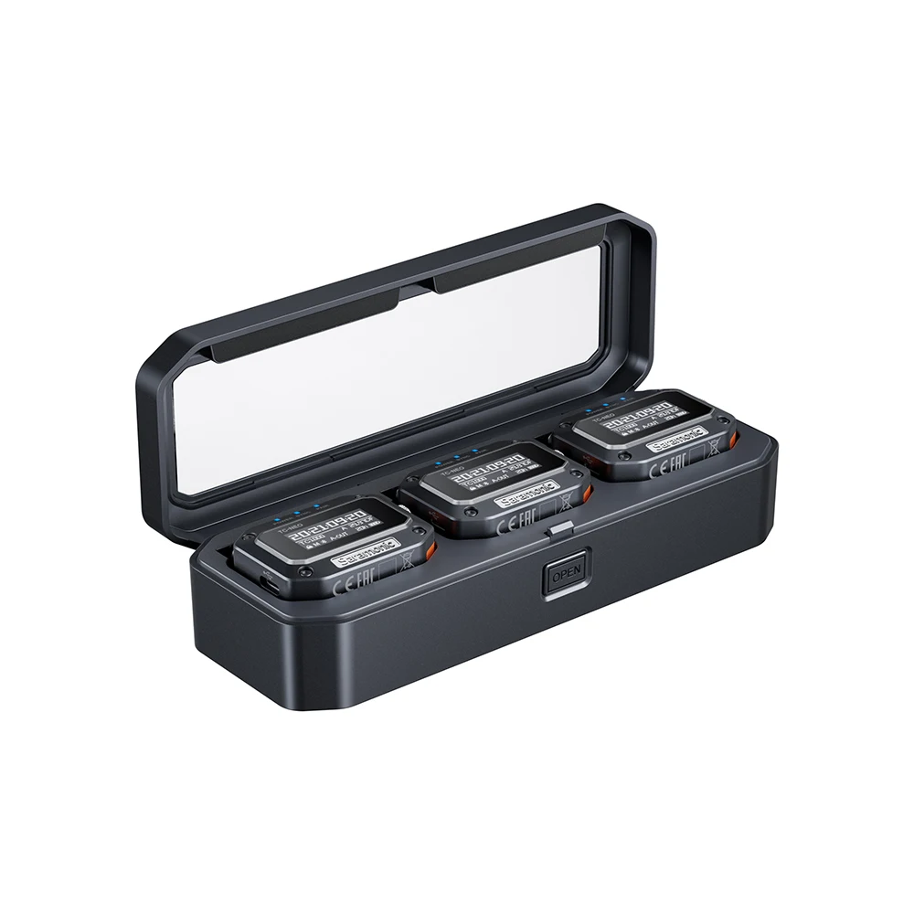 Saramonic TC-NEO Zeer nauwkeurige draadloze tijdcodegenerator voor audiovideoproductie voor naadloze tijdcodesynchronisatie