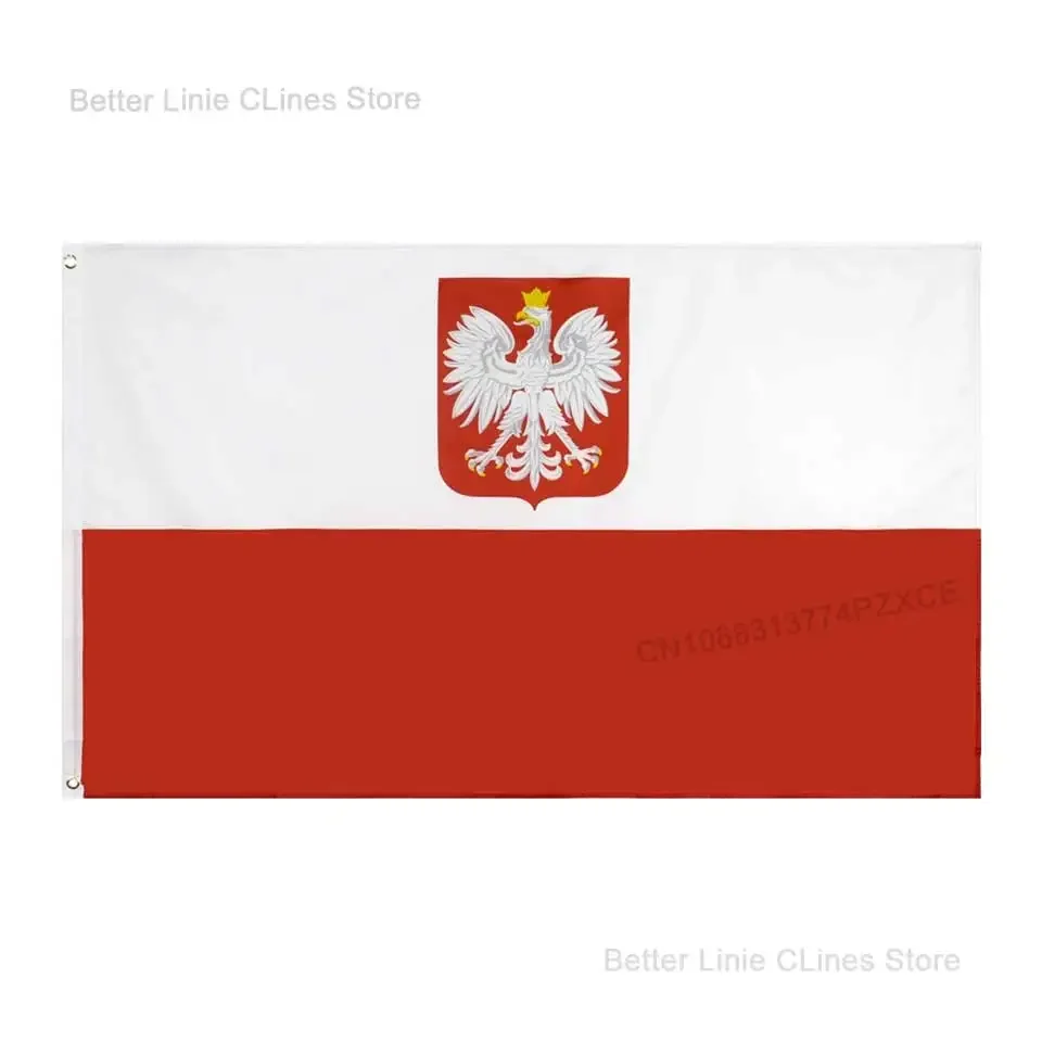 Europe Poland 4k OScam flag 12*8cm Polska Clines White Red europa polska Indoor Outdoor European flag Polska 8 stabilne PL flag