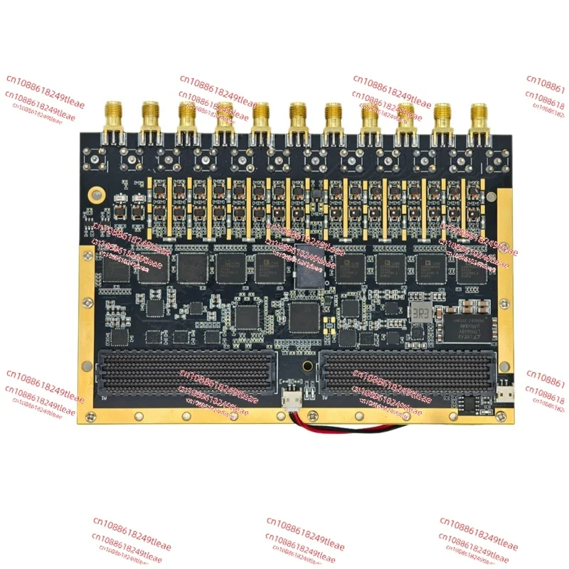 

FMC Dual-width Sub-card 16 Receives and Sends 2 500M ADC + 2.2G DAC HPC Sub-card