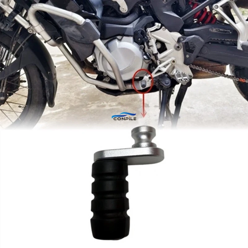 

1pc for BMW Motorcycle F850GS ADV F900GSADV Gear Lever Aluminum Head Block Protective Rubber Sleeve