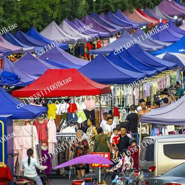Custom Wholesale 2x2 Trade Show Canopy Tent PVC Cover Steel Frame for Weddings Parties Exhibitions - view 4