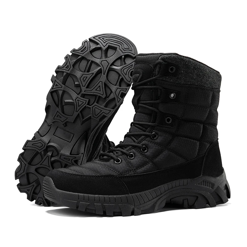 

New Men Tactical Boots Army Shoes Male Military Waterproof High Quality Outdoor Rapid Response Women Unisex Training Lace Up