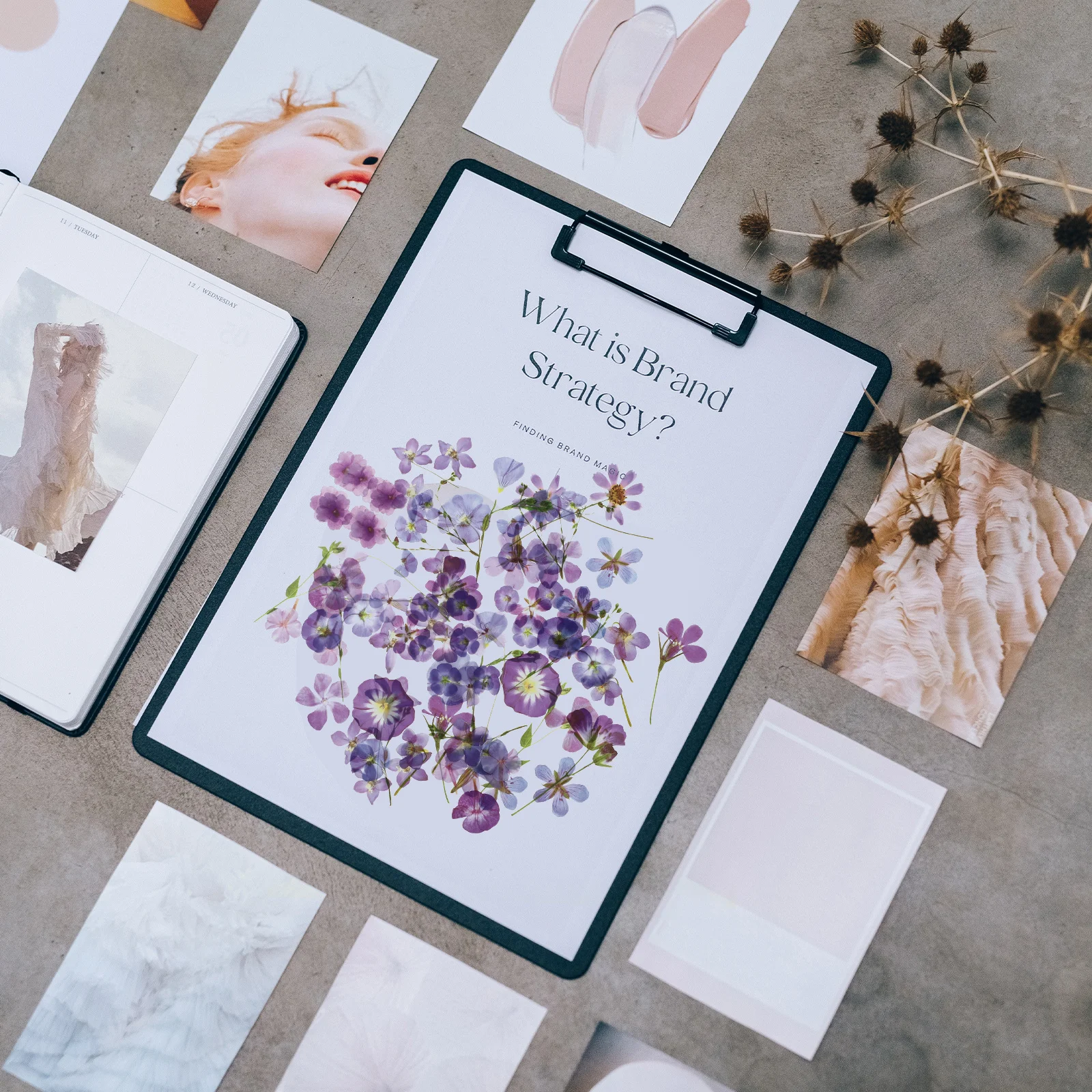 

4Sets Fresh Floret Stickers Practical Diary Decals Easy Paste Flower Series Decorations Hand Account Sticker Floret Sticker