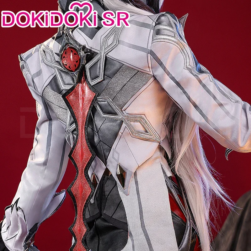 2025 Nuovo IN MAGAZZINO Gioco Cosplay Genshin Impact【S-2XL】DokiDoki-SR Costume da donna Fatui Harbinger Arlecchino abc