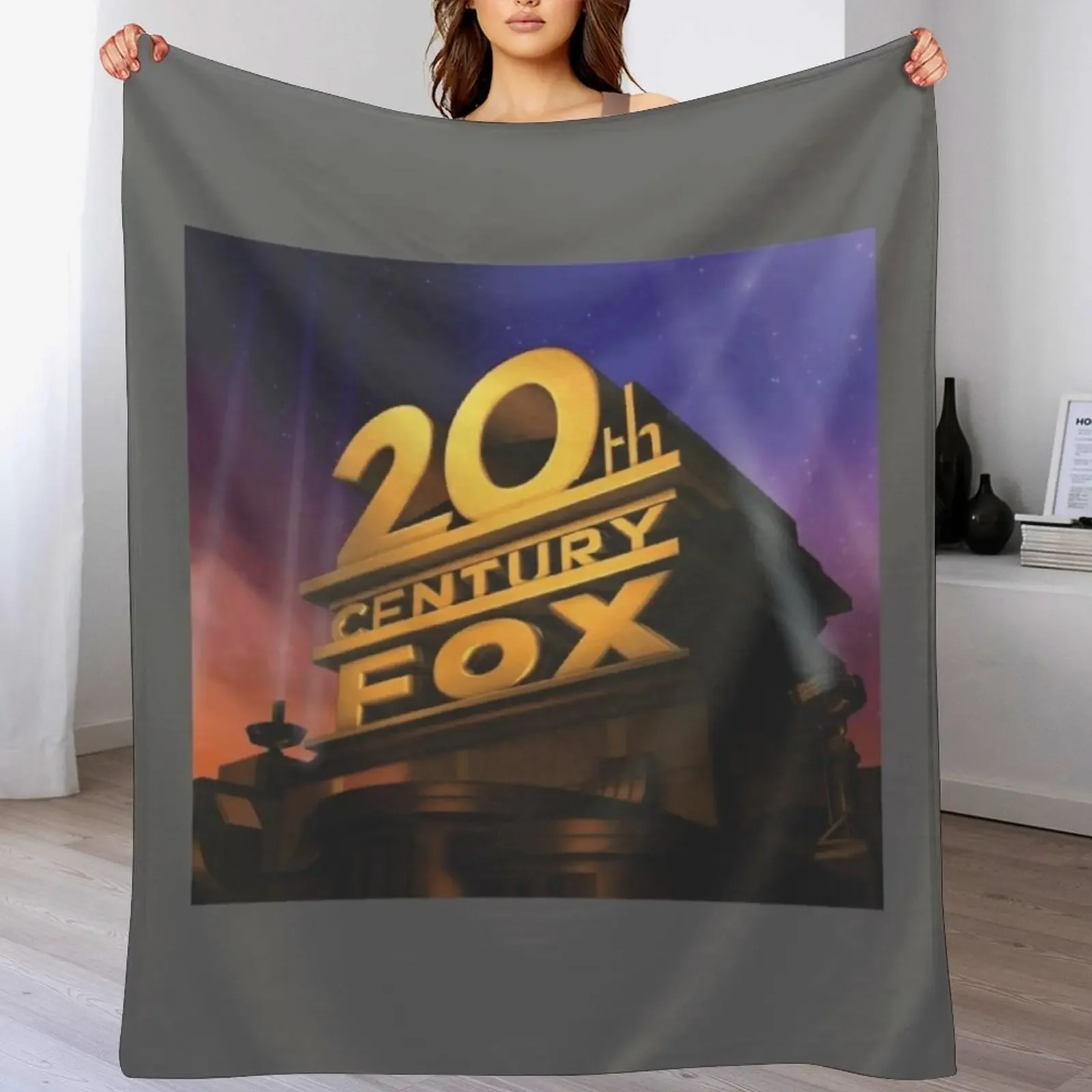 20th Century Fox Throw Blanket Cozy Microfiber Throw Blanket for Home Bedroom