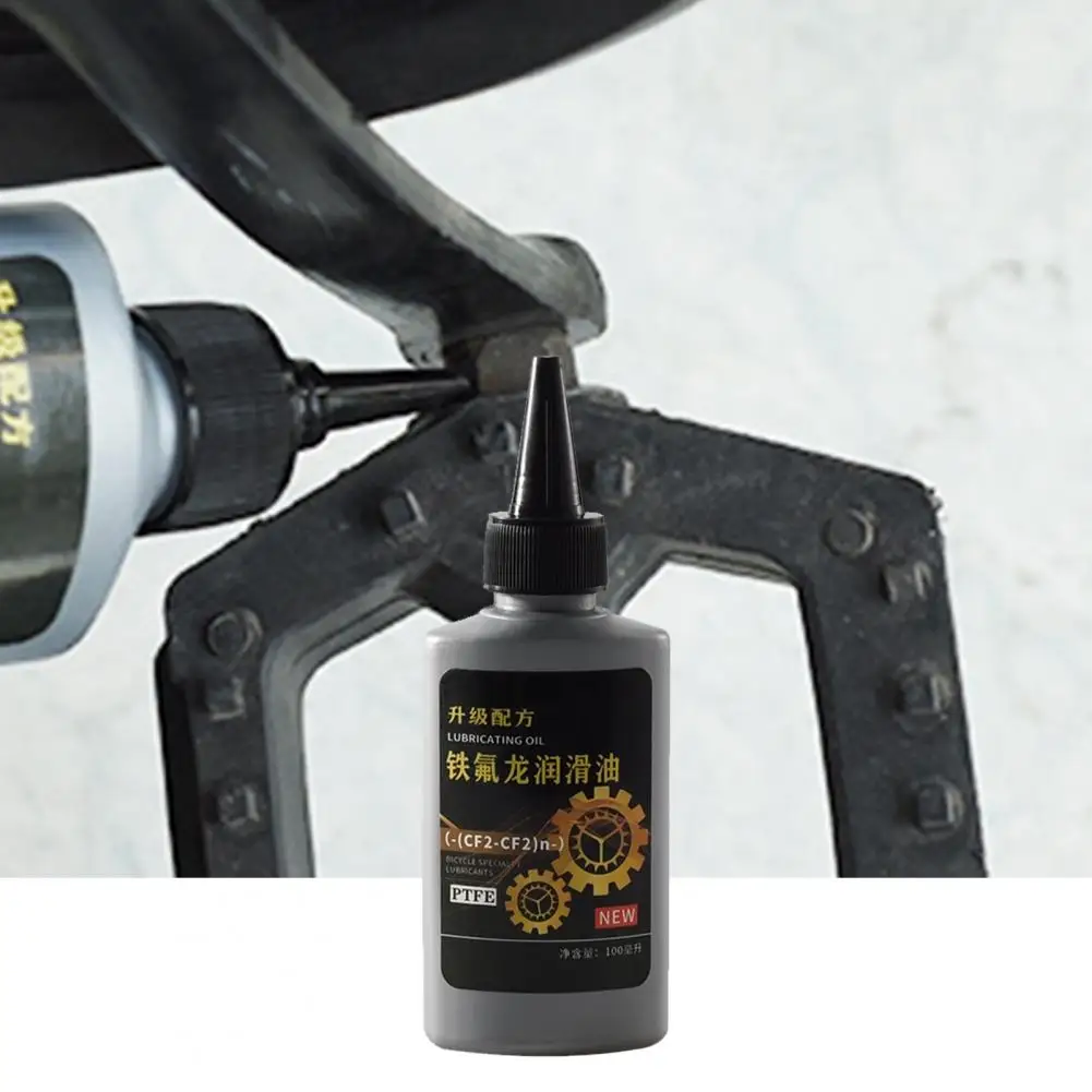 Lubricante antioxidante para cadena de bicicleta, aceite de alta calidad, resistente al calor, para piñón, 100ml