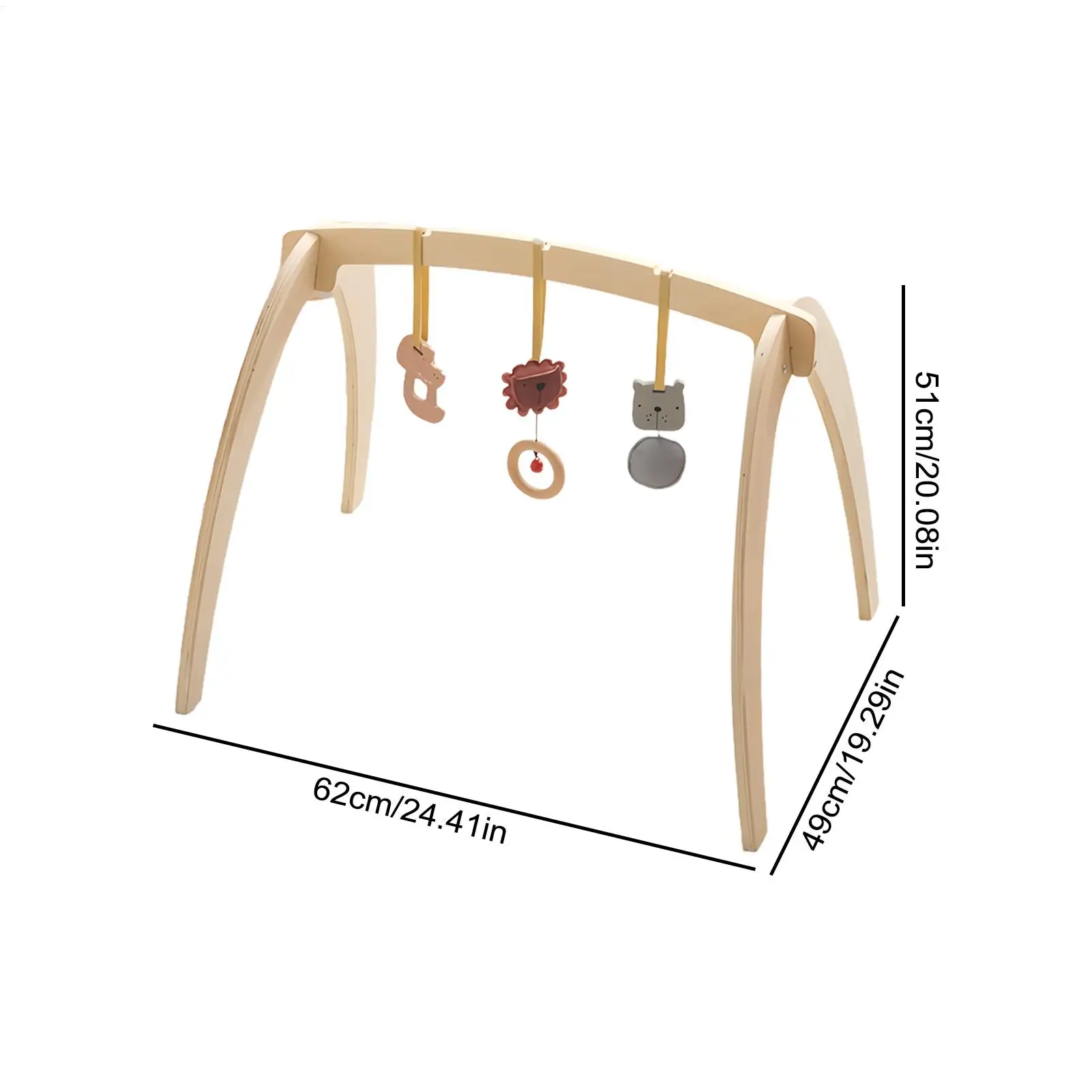 ألعاب تعليمية خشبية لصالة الألعاب الرياضية للأطفال مع حشرجة الموت تحفيز طبيعي لعب الأطفال في صالة الألعاب الرياضية للأطفال الصغار وغرفة نوم أعياد الميلاد