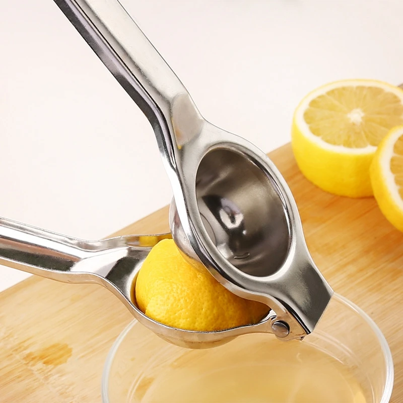 

Stainless Steel Manual Juicer Processor Lemon Squeezer Orange Fruit Household Lemon Clip Fruit Pressing Kitchen Accessories