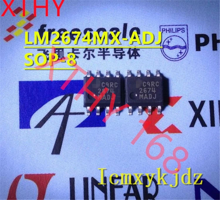 1Pcs/Lot  LM2674M-ADJ LM2674MX-ADJ SOP-8 New Oiginal 