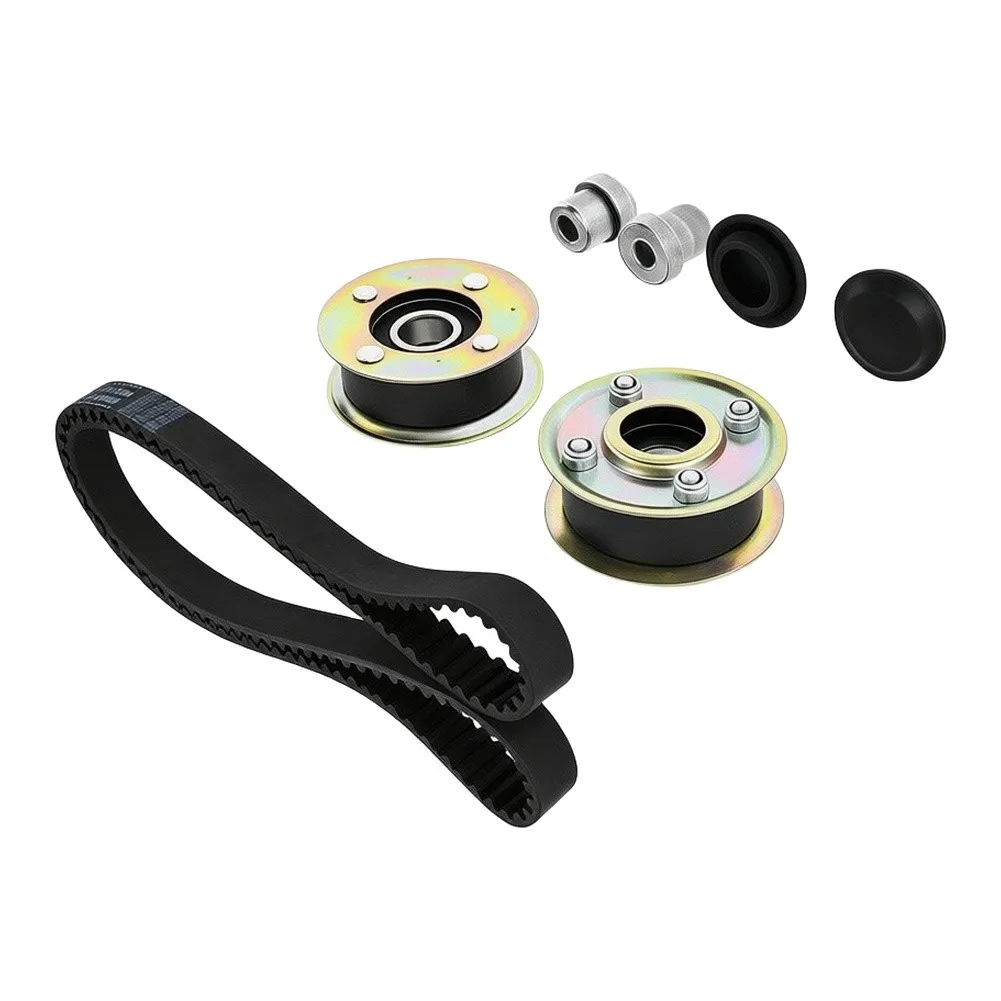 Idler Pulley Assembly with 140 Tooth Synchronous Belt for Toro and For Exmark Walk Behind For Mowers Rubber Metal