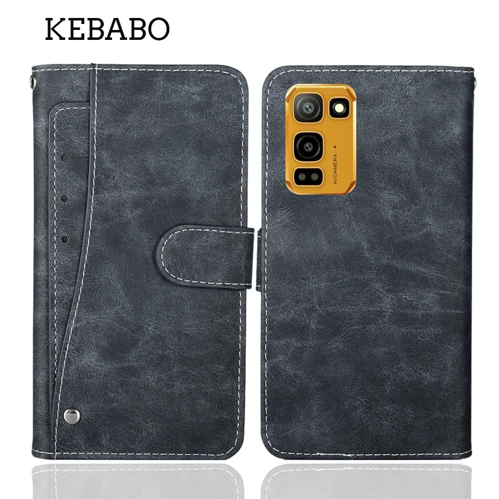 Leather Wallet Blackview Fort 5 Case 6.78" Fashion Luxury Protective Customize Cover Phone Vintage Book Style