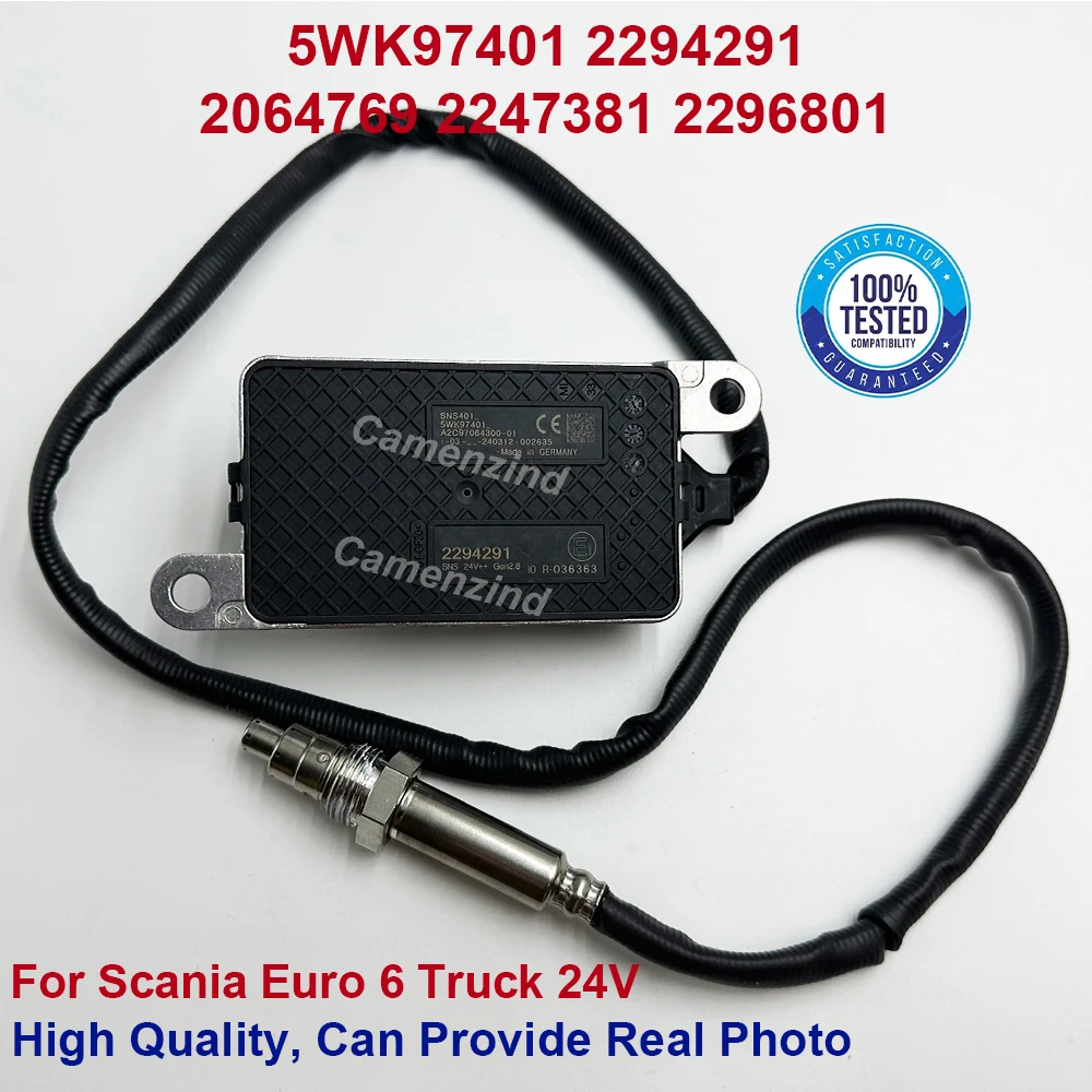 

5WK97401 2294291 High Quality Nitrogen Oxide Sensor Fit For Scania Euro 6 Engine Truck Nox Sensor 2064769 2247381 2296801