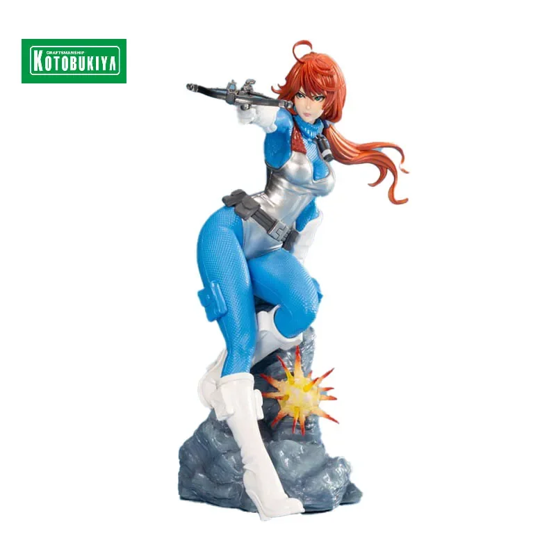 

Stock 100% Original Kotobukiya Scarlett Sky Blue Limited Edition G.I. Joe Bishoujo Series BISHOUJO STATUE Model Art Collection