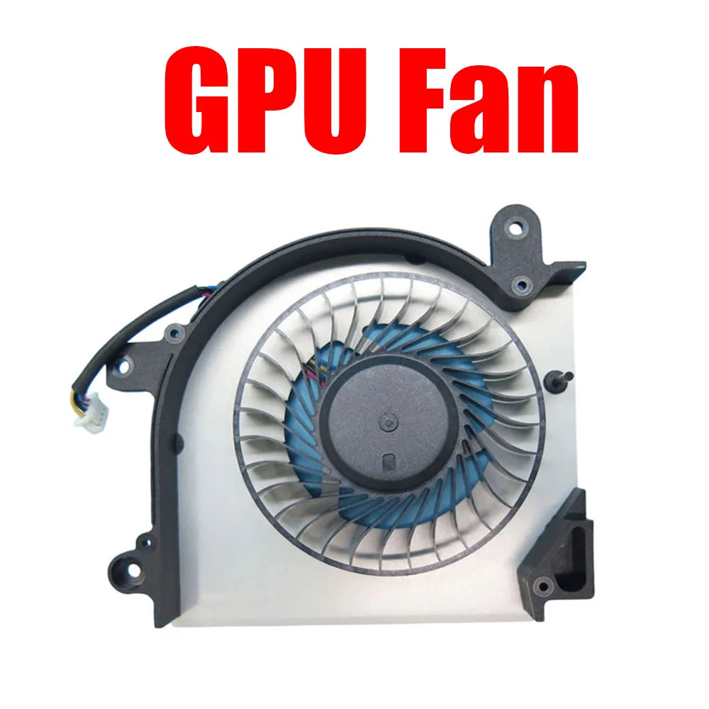 For MSI Pulse GL66 12U 12UCK 12UDK 12UEK 12UEOK 12UGK 12UGOK 12UGKV 12UGSZK 12UGSZOK DC5V N460 N477 0.5A 0.8A Laptop CPU GPU Fan