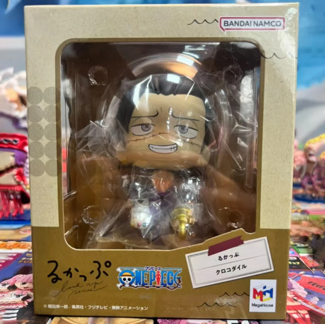 Оригинал в наличии MegaHouse One Piece - Sir Crocodile Collection Series Модель Персонаж из мультфильма Фигурка Аниме Фигурка
