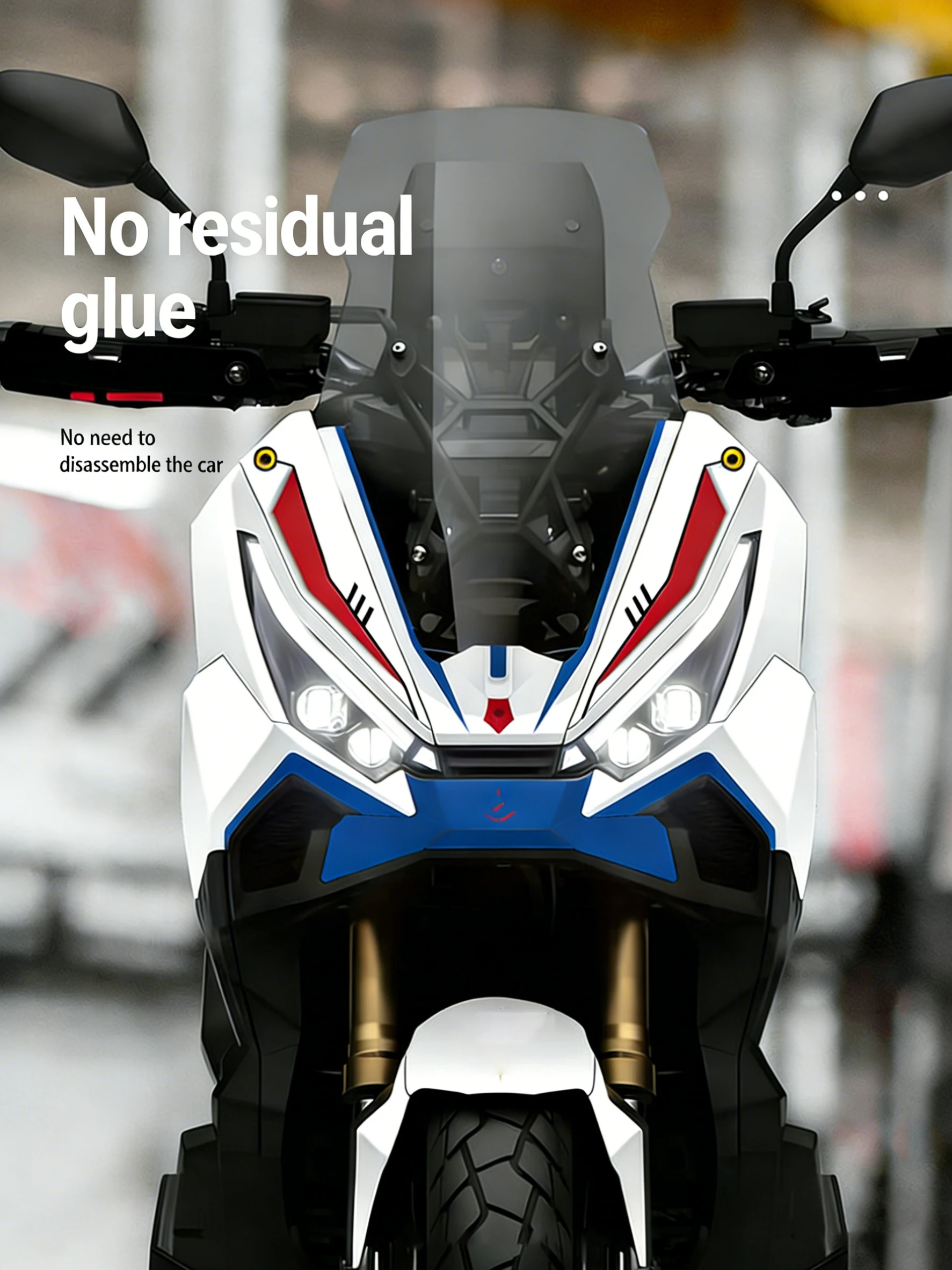 

For 2025 X-ADV750 Motorcycle Full Body Decal Kit Thickened Wear-Resistant Protective Stickers