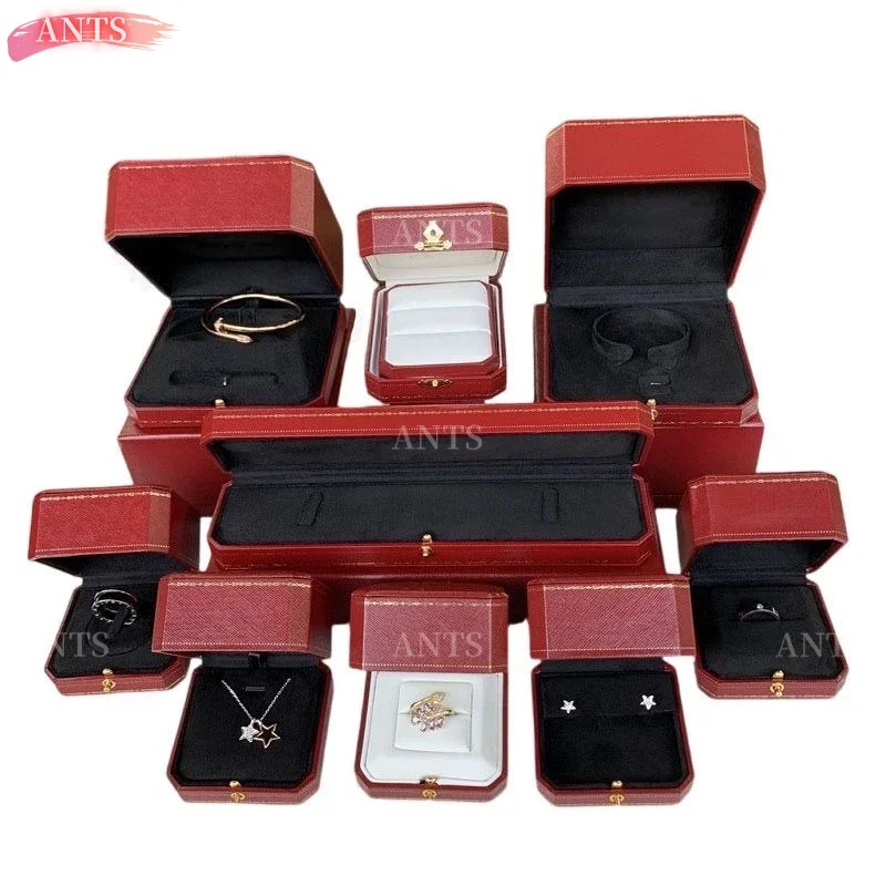 

Watch Storage Gift Package Velvet Ring Jewelry Display Sightseeing Pallet Bracelet Necklace Case with Customized ANST Bag Book