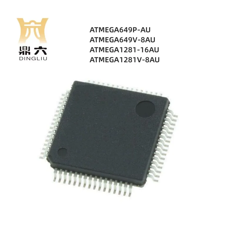 ATMEGA649P-AU ATMEGA649V-8AU ATMEGA1281-16AU ATMEGA1281V-8AU  Microcontrollers  TQFP-64