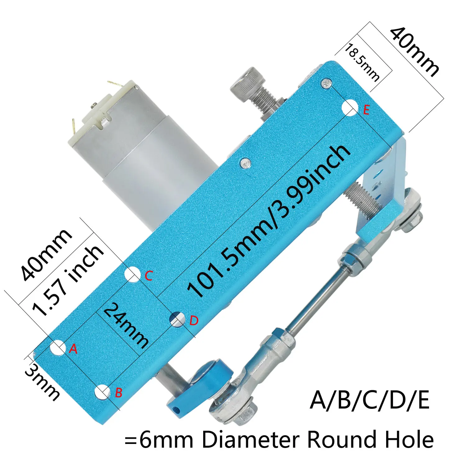 DIY DC-電動ワームギアモーター,自動ウォブラーマシン,ストロボドライブ,アーム,12V/24V