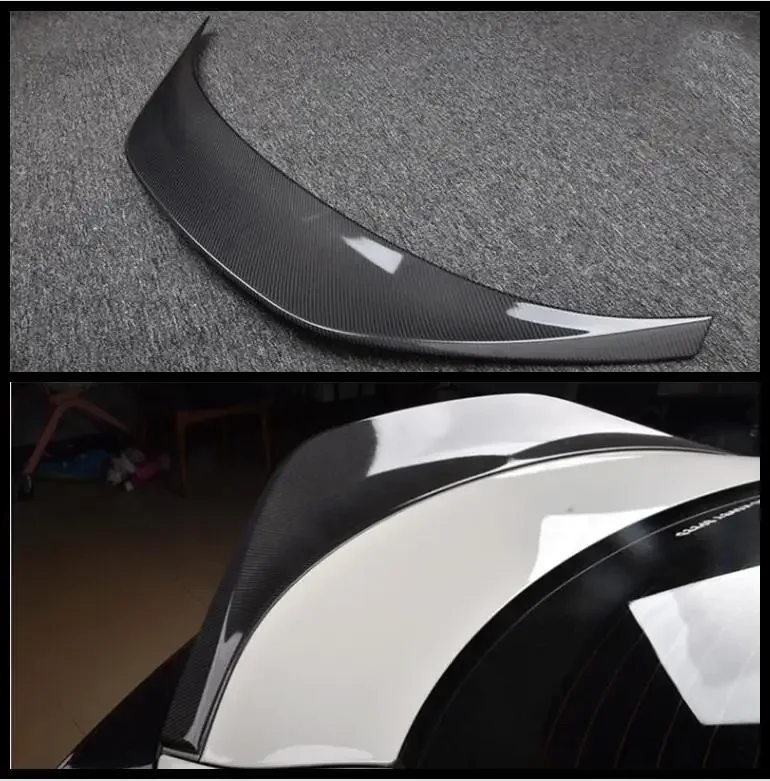 REAL CARBON FIBER REAR LIP WING TRUNK LIP SPOILER For Toyota GR86 ZA86 / Subaru BRZ 2021 2022 2023 2024