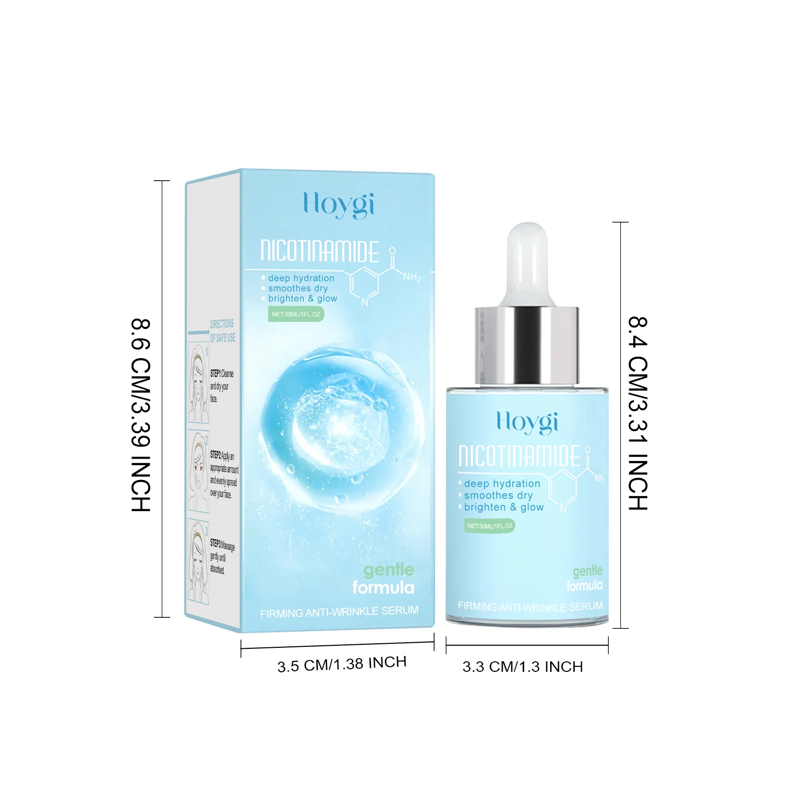 سيروم شد المضاد للتجاعيد ويشد الخطوط الدقيقة ويحسن المرونة ويقلل المسام وسيروم ترطيب الوجه #6