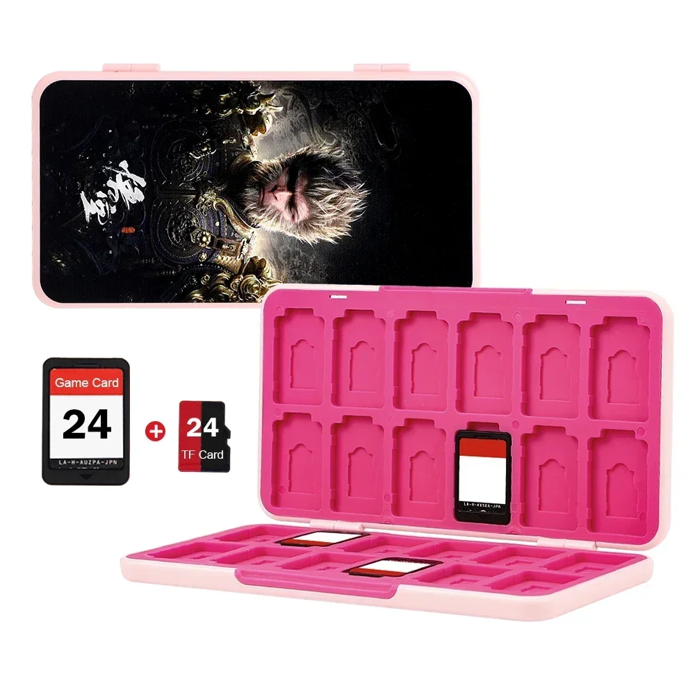 NIEUWE 24-in-1 Game Card Case Houder Harde Schaal Beschermende Game Card Opbergdoos Voor Switch/Lite/Oled Gaming Accessoires